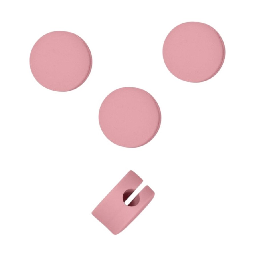 Pedestal Cable Dots, Bubble Gum